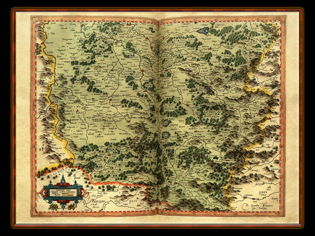 "Gerhard Mercator 1595 World Atlas - Cosmographicae" - Wallpaper No. 64 of 106. Right click for saving options.