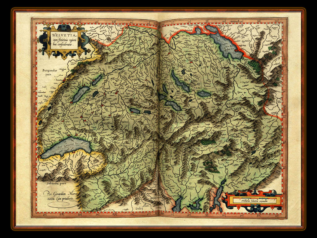 "Gerhard Mercator 1595 World Atlas - Cosmographicae" - Wallpaper No. 61 of 106. Right click for saving options.