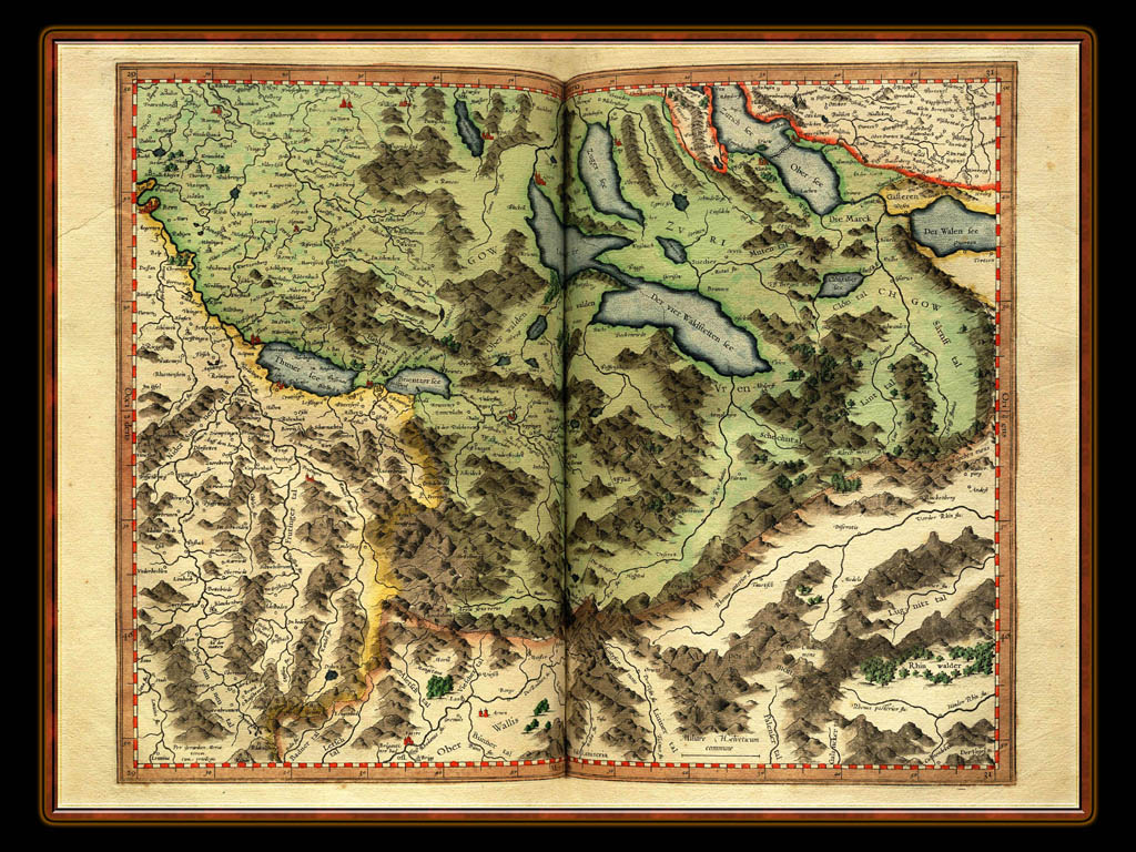 "Gerhard Mercator 1595 World Atlas - Cosmographicae" - Wallpaper No. 58 of 106. Right click for saving options.
