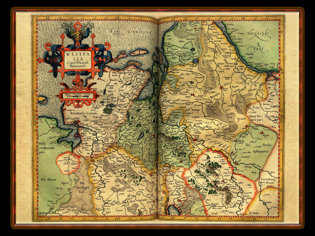 "Gerhard Mercator 1595 World Atlas - Cosmographicae" - Wallpaper No. 45 of 106. Right click for saving options.