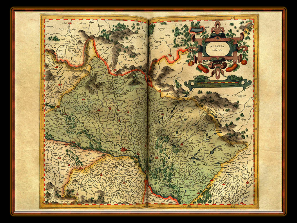 "Gerhard Mercator 1595 World Atlas - Cosmographicae" - Wallpaper No. 39 of 106. Right click for saving options.