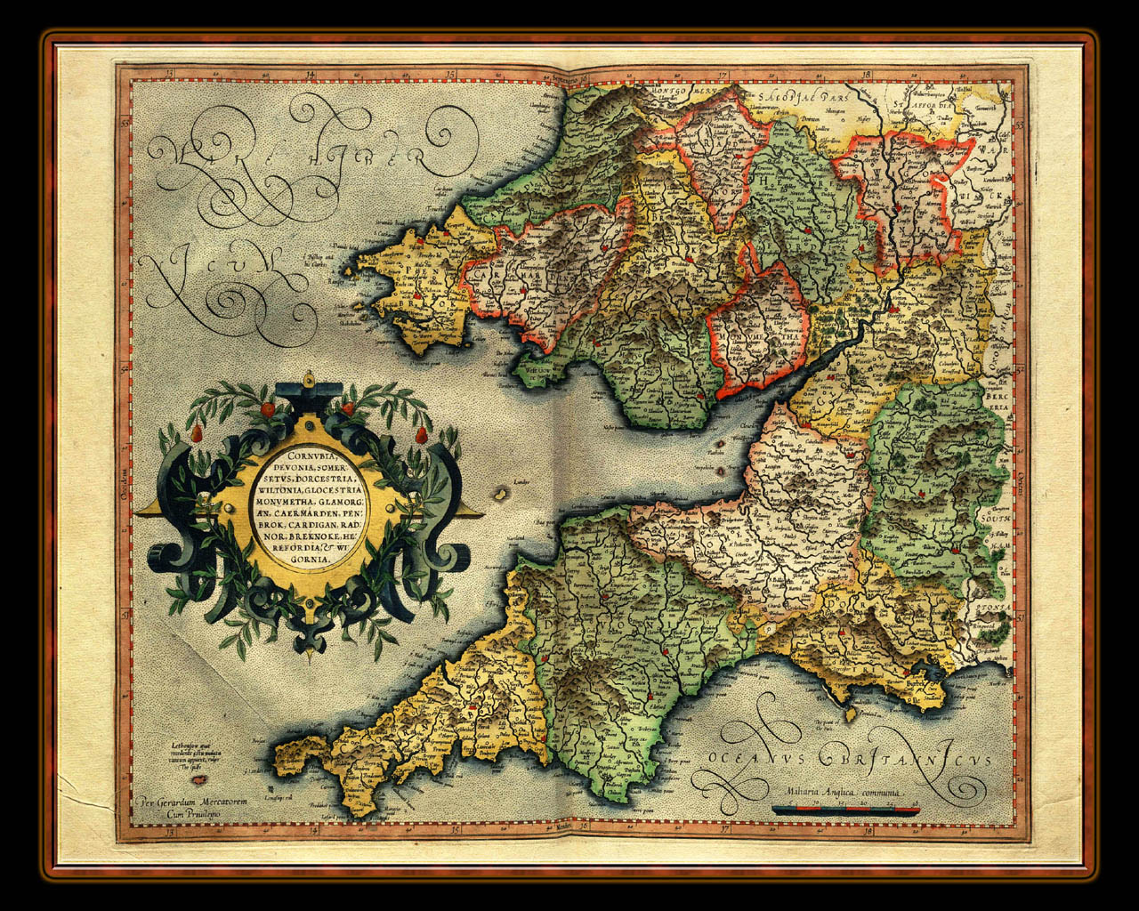 "Gerhard Mercator 1595 World Atlas - Cosmographicae" - Wallpaper No. 87 of 106. Right click for saving options.