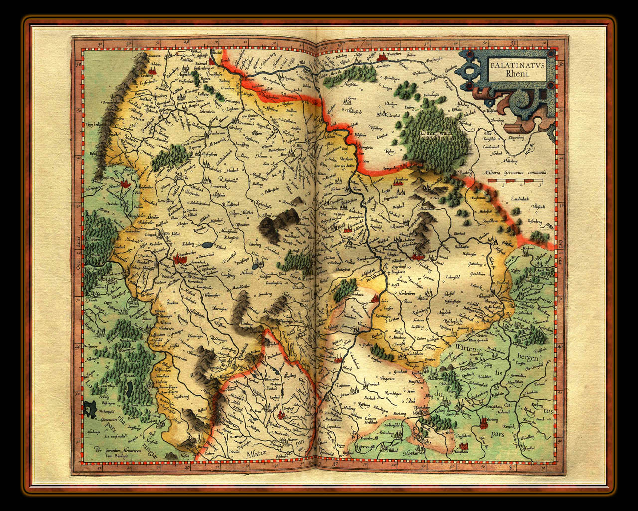 "Gerhard Mercator 1595 World Atlas - Cosmographicae" - Wallpaper No. 41 of 106. Right click for saving options.