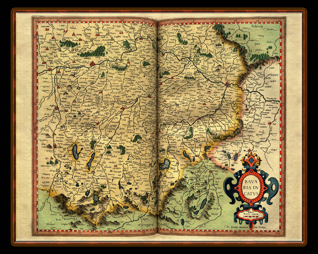 "Gerhard Mercator 1595 World Atlas - Cosmographicae" - Wallpaper No. 32 of 106. Right click for saving options.