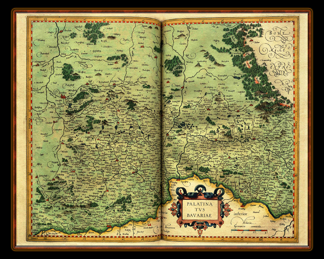 "Gerhard Mercator 1595 World Atlas - Cosmographicae" - Wallpaper No. 31 of 106. Right click for saving options.