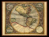 "Gerhard Mercator 1595 World Atlas - Cosmographicae" - Wallpaper No.102.  Click for 640x480 or select another size.