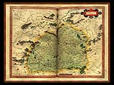 "Gerhard Mercator 1595 World Atlas - Cosmographicae" - Wallpaper No.63.  Click for 640x480 or select another size.