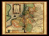 "Gerhard Mercator 1595 World Atlas - Cosmographicae" - Wallpaper No.57.  Click for 640x480 or select another size.