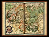 "Gerhard Mercator 1595 World Atlas - Cosmographicae" - Wallpaper No.49.  Click for 640x480 or select another size.