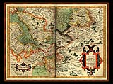 "Gerhard Mercator 1595 World Atlas - Cosmographicae" - Wallpaper No.43.  Click for 640x480 or select another size.