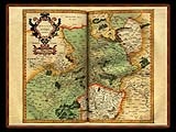 "Gerhard Mercator 1595 World Atlas - Cosmographicae" - Wallpaper No.35.  Click for 640x480 or select another size.