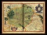 "Gerhard Mercator 1595 World Atlas - Cosmographicae" - Wallpaper No.33.  Click for 640x480 or select another size.