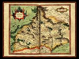 "Gerhard Mercator 1595 World Atlas - Cosmographicae" - Wallpaper No.27.  Click for 640x480 or select another size.