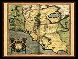 "Gerhard Mercator 1595 World Atlas - Cosmographicae" - Wallpaper No.12.  Click for 640x480 or select another size.
