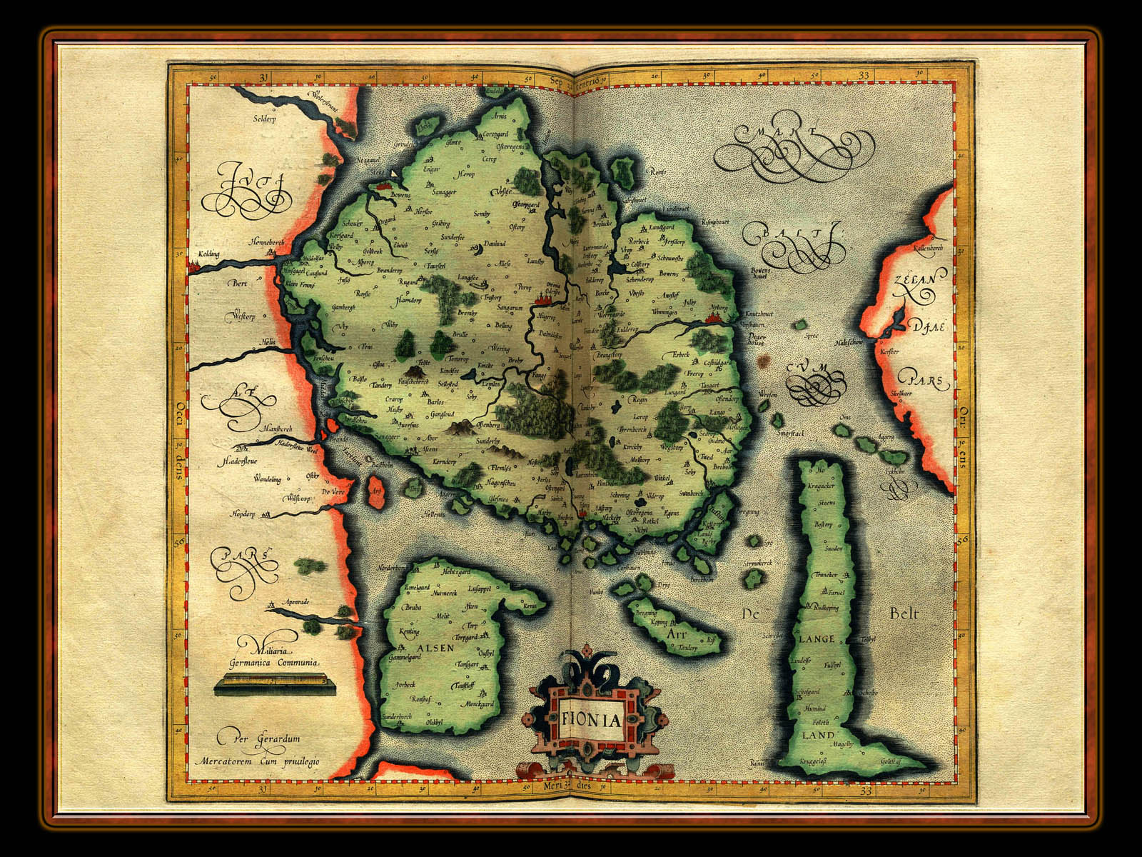 "Gerhard Mercator 1595 World Atlas - Cosmographicae" - Wallpaper No. 78 of 106. Right click for saving options.