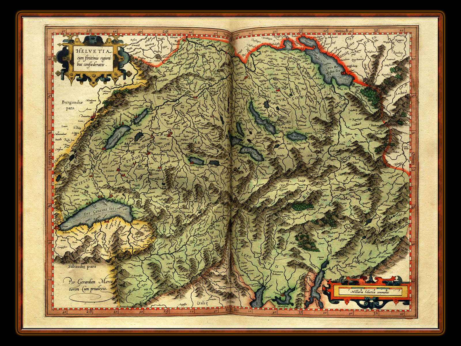 "Gerhard Mercator 1595 World Atlas - Cosmographicae" - Wallpaper No. 61 of 106. Right click for saving options.