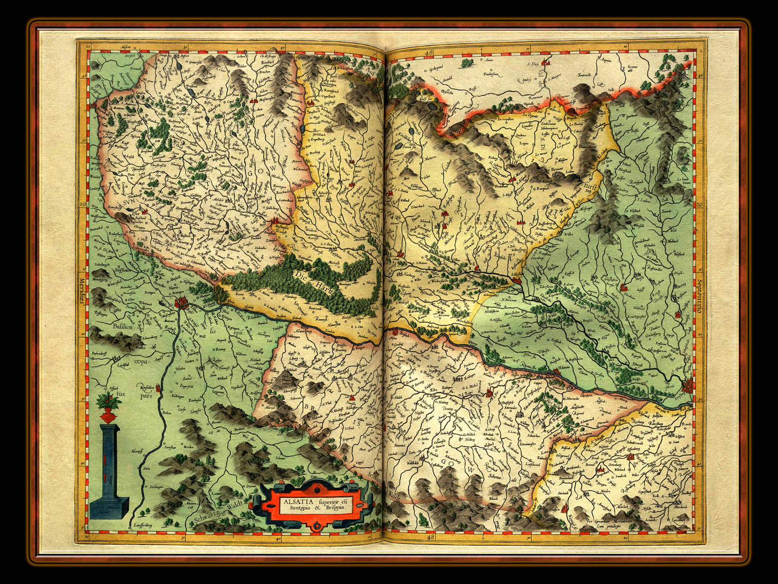 "Gerhard Mercator 1595 World Atlas - Cosmographicae" - Wallpaper No. 38 of 106. Right click for saving options.