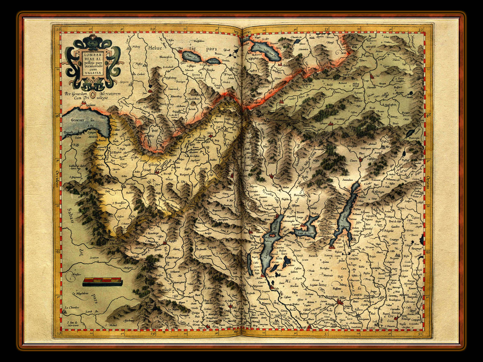 "Gerhard Mercator 1595 World Atlas - Cosmographicae" - Wallpaper No. 21 of 106. Right click for saving options.