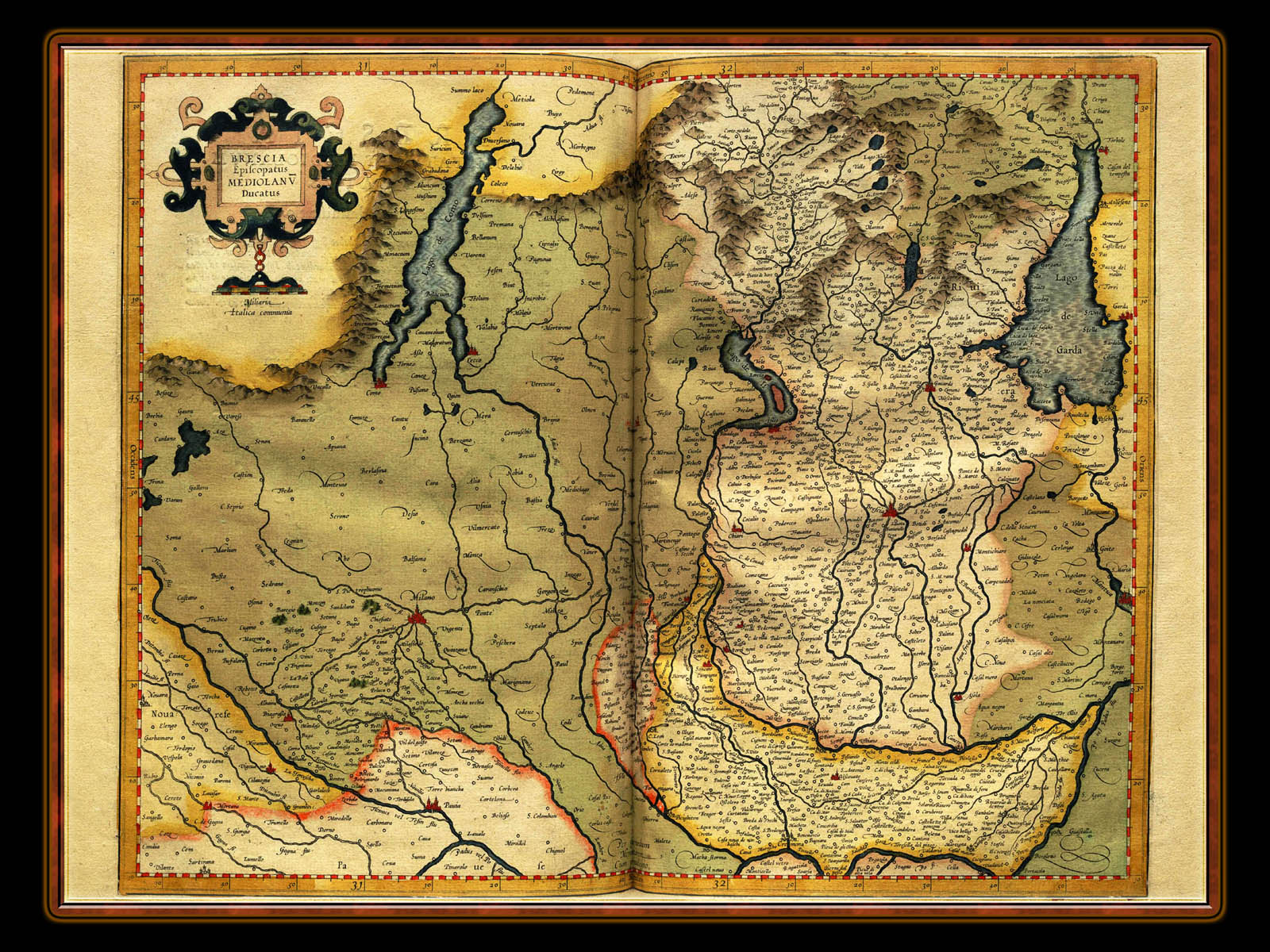 "Gerhard Mercator 1595 World Atlas - Cosmographicae" - Wallpaper No. 17 of 106. Right click for saving options.