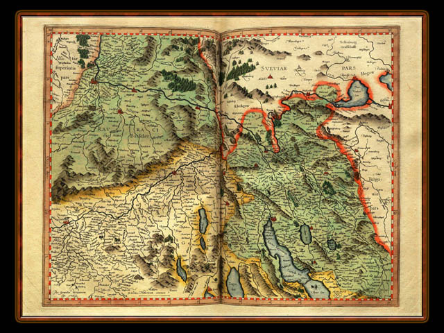 "Gerhard Mercator 1595 World Atlas - Cosmographicae" - Wallpaper No. 60 of 106. Right click for saving options.