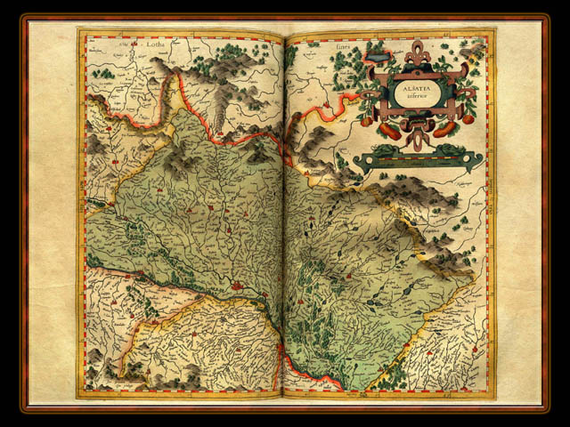 "Gerhard Mercator 1595 World Atlas - Cosmographicae" - Wallpaper No. 39 of 106. Right click for saving options.
