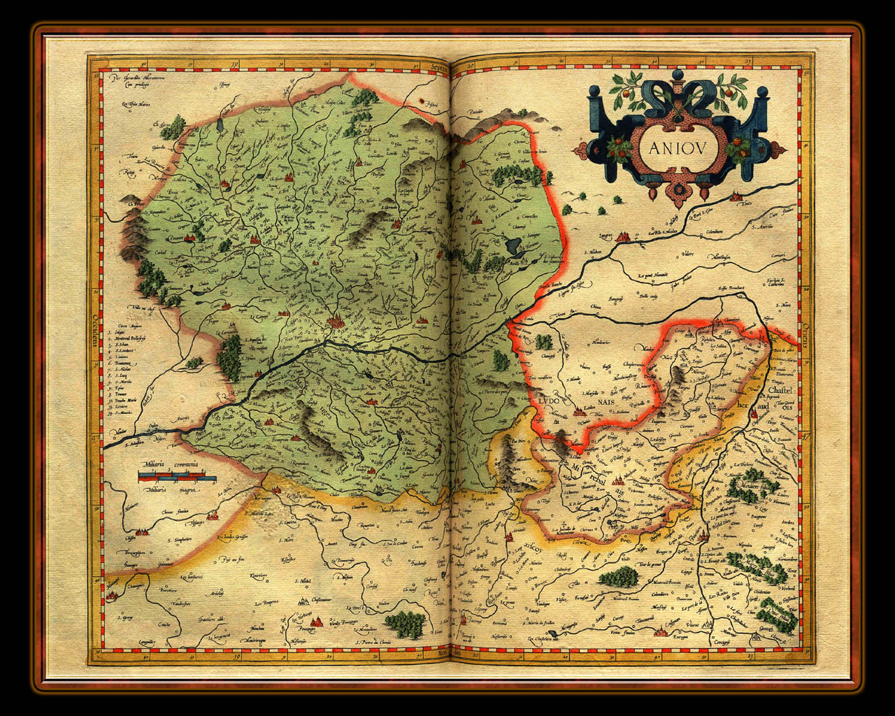 "Gerhard Mercator 1595 World Atlas - Cosmographicae" - Wallpaper No. 68 of 106. Right click for saving options.