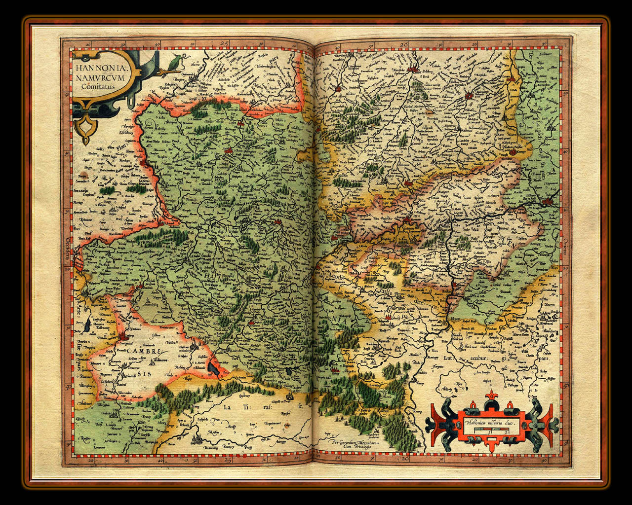 "Gerhard Mercator 1595 World Atlas - Cosmographicae" - Wallpaper No. 50 of 106. Right click for saving options.