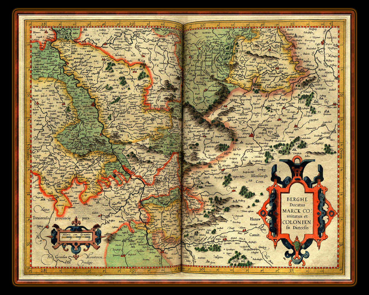 "Gerhard Mercator 1595 World Atlas - Cosmographicae" - Wallpaper No. 43 of 106. Right click for saving options.