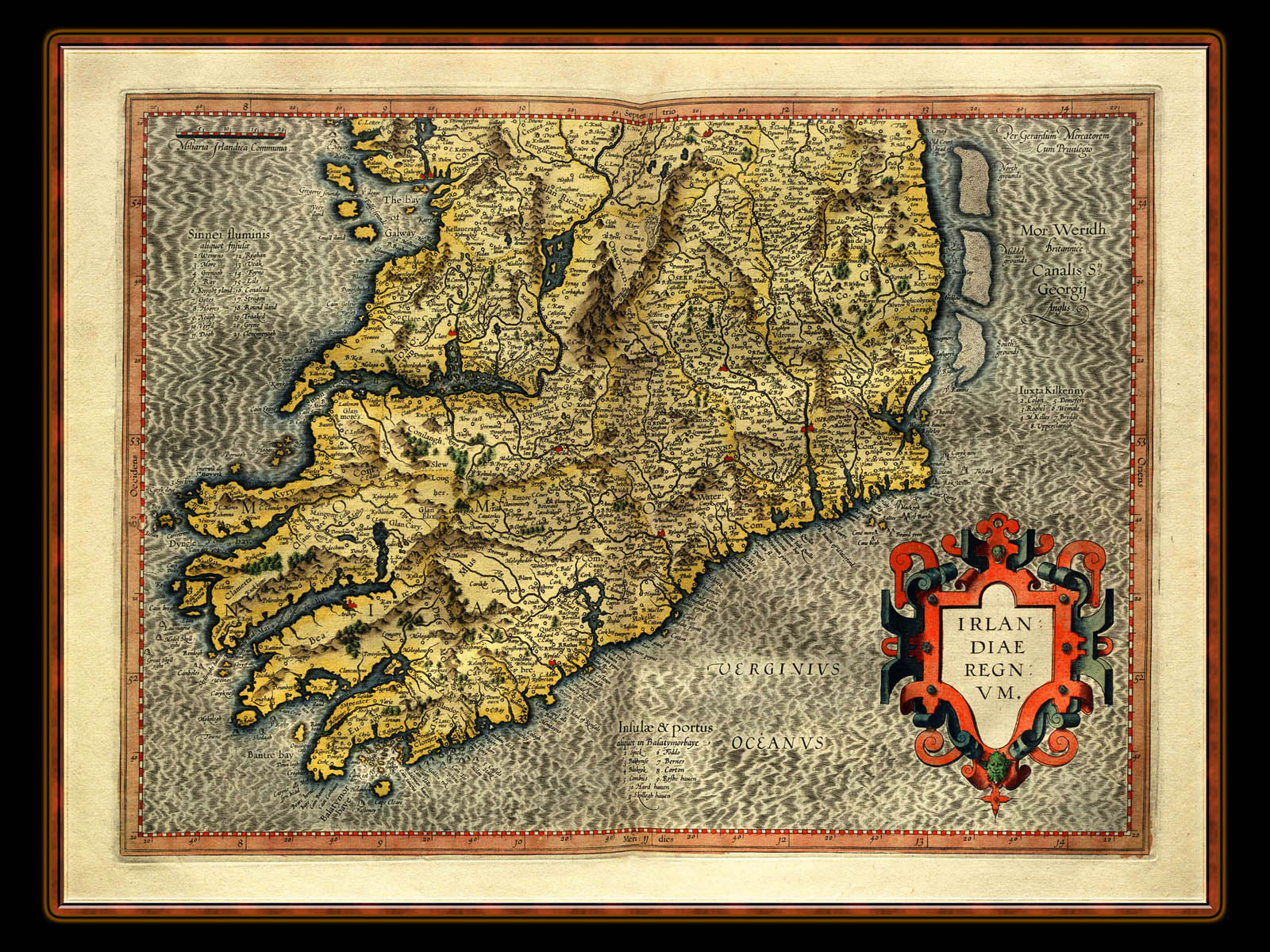 "Gerhard Mercator 1595 World Atlas - Cosmographicae" - Wallpaper No. 93 of 106. Right click for saving options.