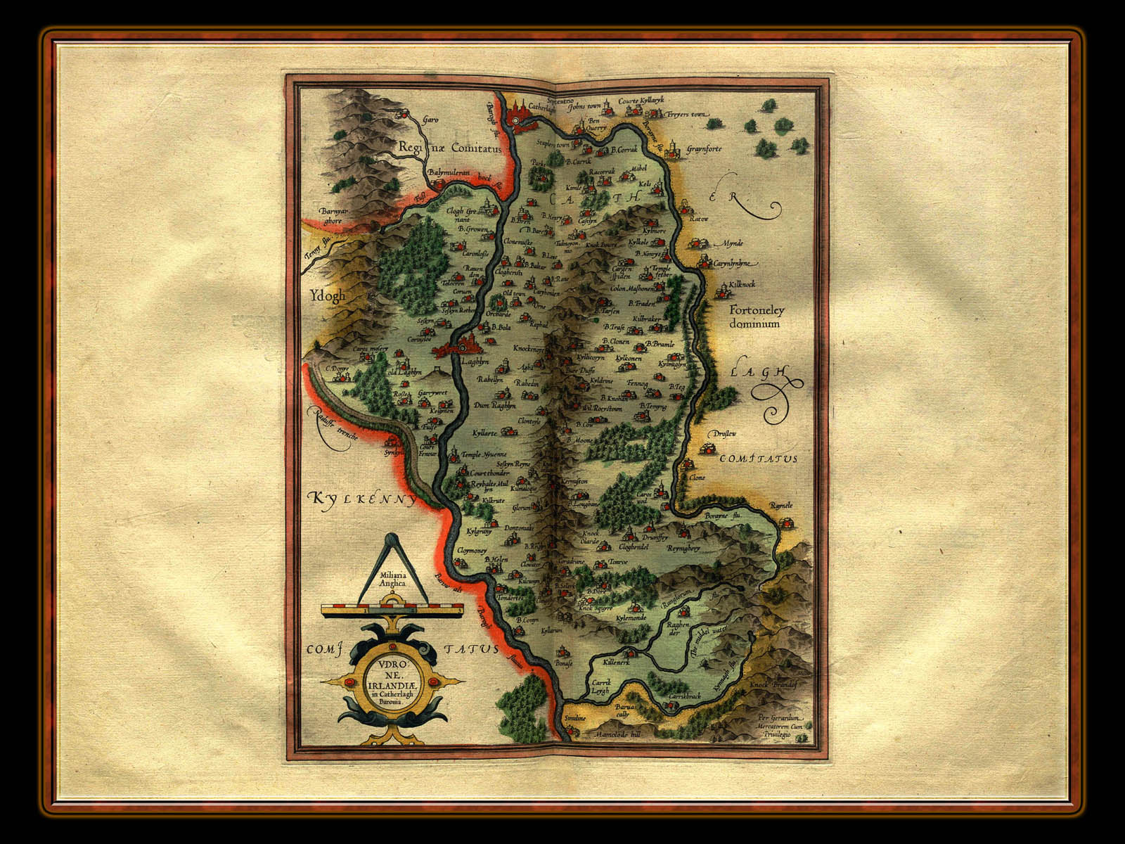 "Gerhard Mercator 1595 World Atlas - Cosmographicae" - Wallpaper No. 91 of 106. Right click for saving options.