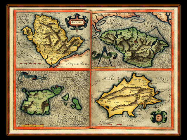 "Gerhard Mercator 1595 World Atlas - Cosmographicae" - Wallpaper No. 84 of 106. Right click for saving options.