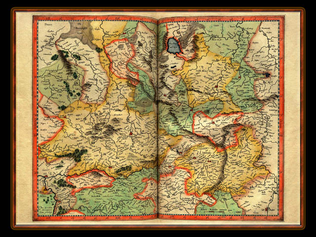 "Gerhard Mercator 1595 World Atlas - Cosmographicae" - Wallpaper No. 44 of 106. Right click for saving options.